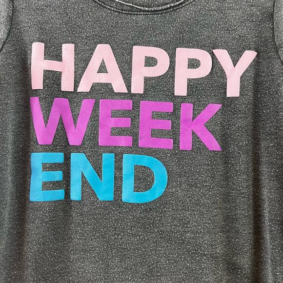 Chaser Happy Weekend Long Sleeve Top Size M - Picture 8 of 11